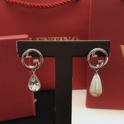 Replica Gucci Earrings For Women #1240276 $29.00 USD for Wholesale