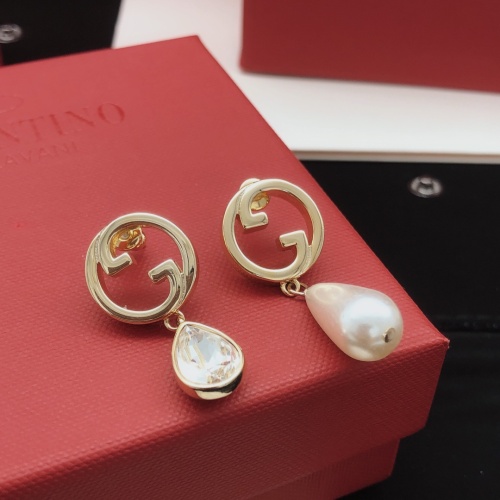 Replica Gucci Earrings For Women #1240277 $29.00 USD for Wholesale