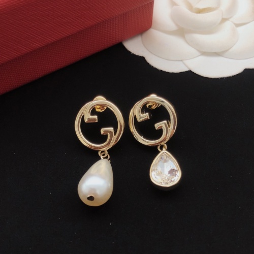 Replica Gucci Earrings For Women #1240277 $29.00 USD for Wholesale