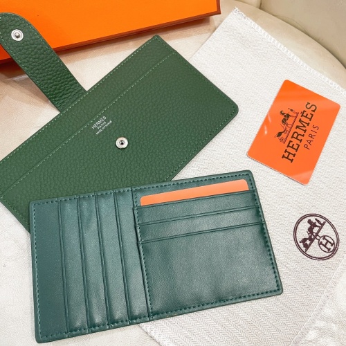 Replica Hermes Card Case For Women #1240309 $42.00 USD for Wholesale