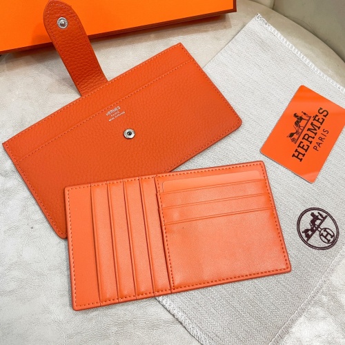 Replica Hermes Card Case For Women #1240312 $42.00 USD for Wholesale