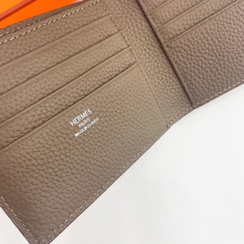 Replica Hermes Wallet For Women #1240355 $45.00 USD for Wholesale