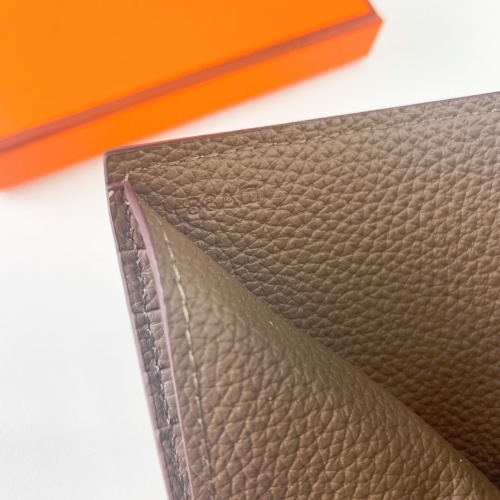 Replica Hermes Wallet For Women #1240355 $45.00 USD for Wholesale