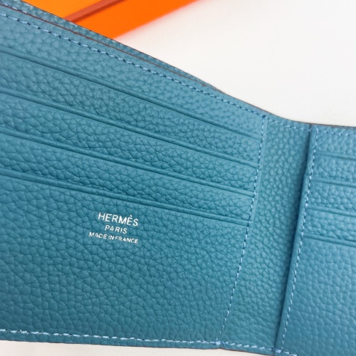 Replica Hermes Wallet For Women #1240368 $45.00 USD for Wholesale