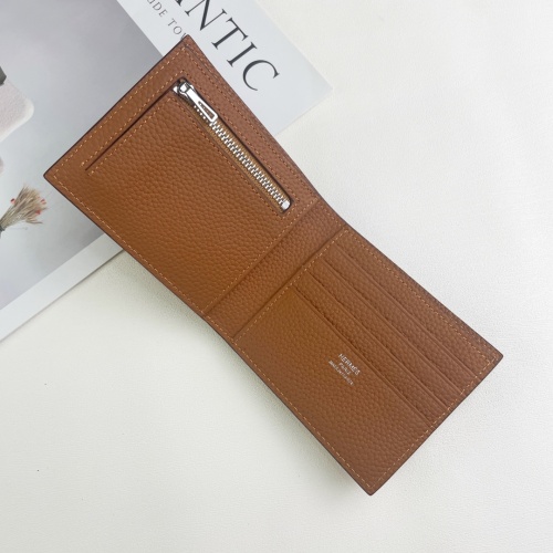 Replica Hermes Wallet For Women #1240370 $45.00 USD for Wholesale