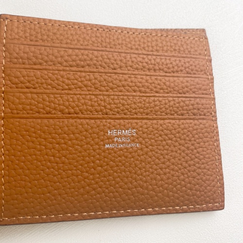 Replica Hermes Wallet For Women #1240370 $45.00 USD for Wholesale