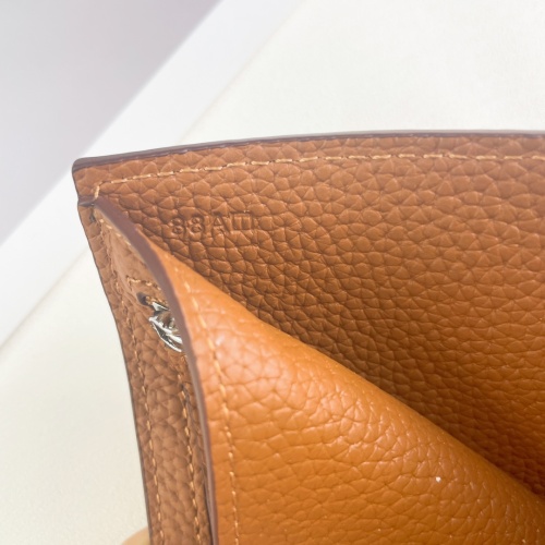 Replica Hermes Wallet For Women #1240370 $45.00 USD for Wholesale