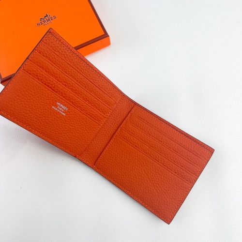 Replica Hermes Wallet For Women #1240373 $45.00 USD for Wholesale