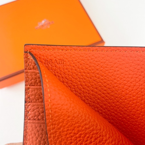 Replica Hermes Wallet For Women #1240373 $45.00 USD for Wholesale