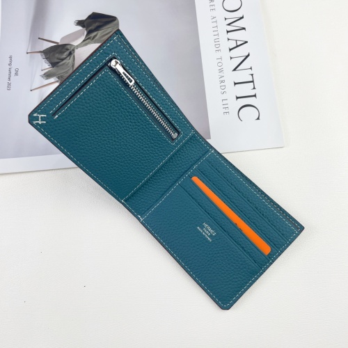 Replica Hermes Wallet For Women #1240386 $45.00 USD for Wholesale