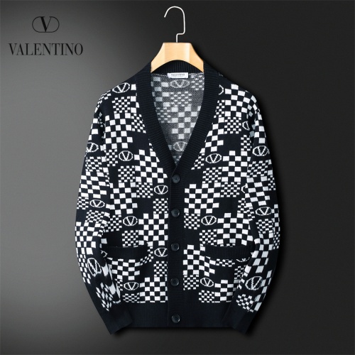 Valentino Sweaters Long Sleeved For Men #1240399 $60.00 USD, Wholesale Replica Valentino Sweaters