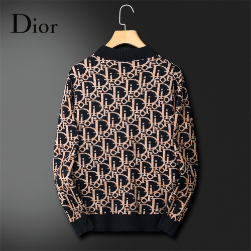 Replica Christian Dior Sweaters Long Sleeved For Men #1240400 $60.00 USD for Wholesale