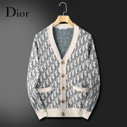 Christian Dior Sweaters Long Sleeved For Men #1240401 $60.00 USD, Wholesale Replica Christian Dior Sweaters