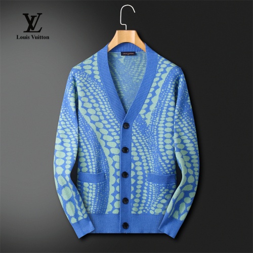 Louis Vuitton LV Sweaters Long Sleeved For Men #1240433 $60.00 USD, Wholesale Replica Louis Vuitton LV Sweaters