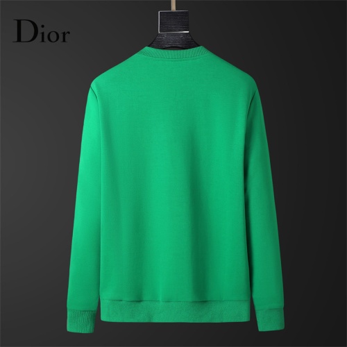 Replica Christian Dior Hoodies Long Sleeved For Men #1240453 $40.00 USD for Wholesale