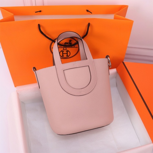 Hermes AAA Quality Handbags In Silver For Women #1240516 $240.00 USD, Wholesale Replica Hermes AAA Quality Handbags