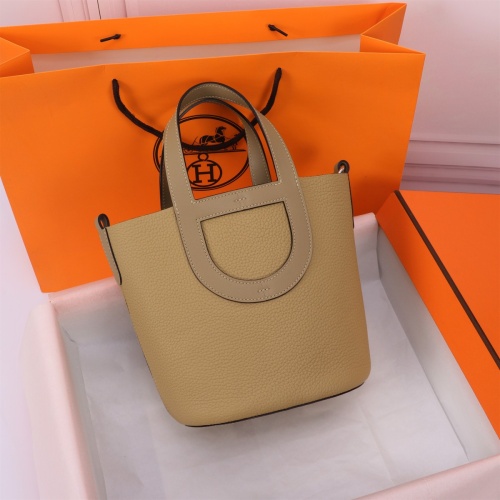 Hermes AAA Quality Handbags In Silver For Women #1240518 $240.00 USD, Wholesale Replica Hermes AAA Quality Handbags