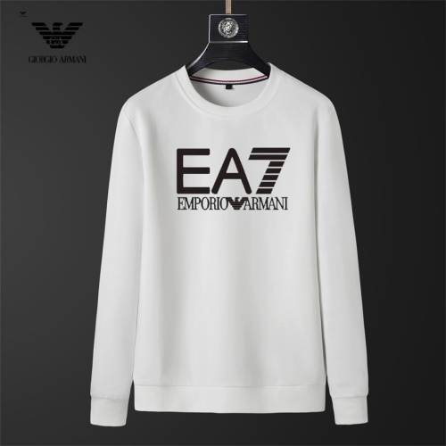 Armani Hoodies Long Sleeved For Men #1240524 $40.00 USD, Wholesale Replica Armani Hoodies