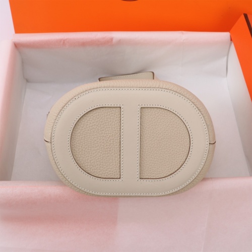 Replica Hermes AAA Quality Handbags In Gold For Women #1240537 $240.00 USD for Wholesale