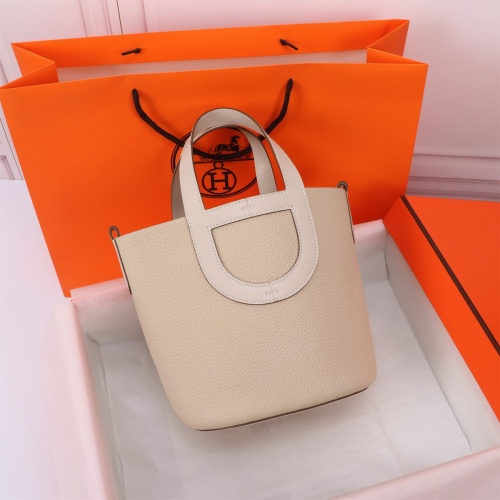 Hermes AAA Quality Handbags In Silver For Women #1240538 $240.00 USD, Wholesale Replica Hermes AAA Quality Handbags