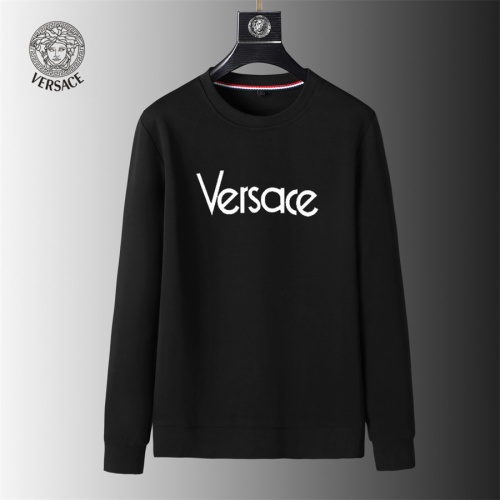 Versace Hoodies Long Sleeved For Men #1240547 $40.00 USD, Wholesale Replica Versace Hoodies