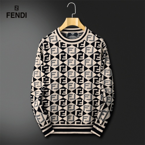 Fendi Sweaters Long Sleeved For Men #1240554 $52.00 USD, Wholesale Replica Fendi Sweaters