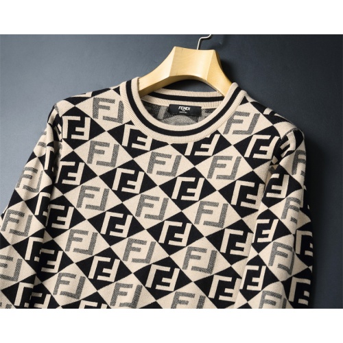 Replica Fendi Sweaters Long Sleeved For Men #1240554 $52.00 USD for Wholesale