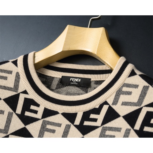 Replica Fendi Sweaters Long Sleeved For Men #1240554 $52.00 USD for Wholesale