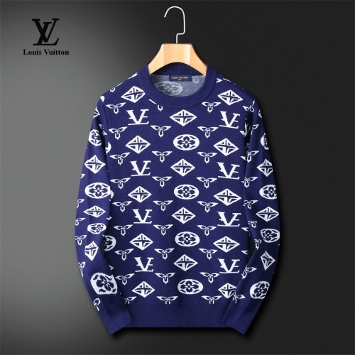 Louis Vuitton LV Sweaters Long Sleeved For Men #1240555 $52.00 USD, Wholesale Replica Louis Vuitton LV Sweaters