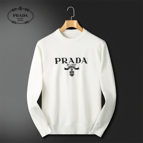 Prada Sweater Long Sleeved For Men #1240559 $52.00 USD, Wholesale Replica Prada Sweater