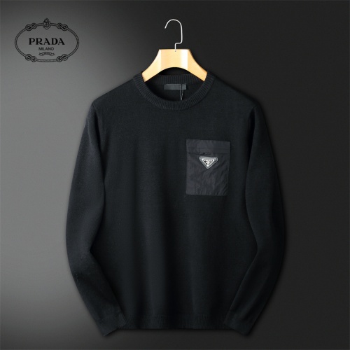 Prada Sweater Long Sleeved For Men #1240561 $52.00 USD, Wholesale Replica Prada Sweater