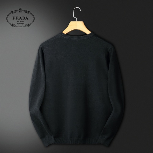 Replica Prada Sweater Long Sleeved For Men #1240561 $52.00 USD for Wholesale