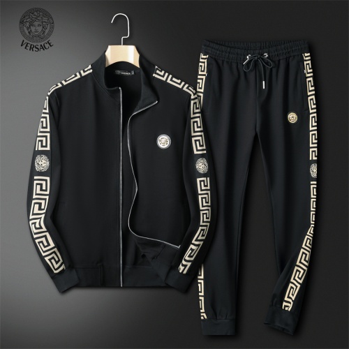 Versace Tracksuits Long Sleeved For Men #1240566 $80.00 USD, Wholesale Replica Versace Tracksuits