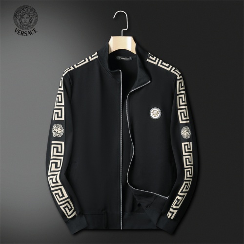 Replica Versace Tracksuits Long Sleeved For Men #1240566 $80.00 USD for Wholesale