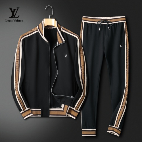 Louis Vuitton LV Tracksuits Long Sleeved For Men #1240575 $80.00 USD, Wholesale Replica Louis Vuitton LV Tracksuits