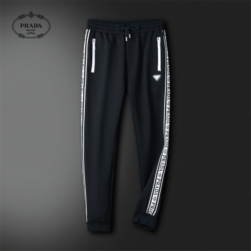 Replica Prada Tracksuits Long Sleeved For Men #1240578 $85.00 USD for Wholesale