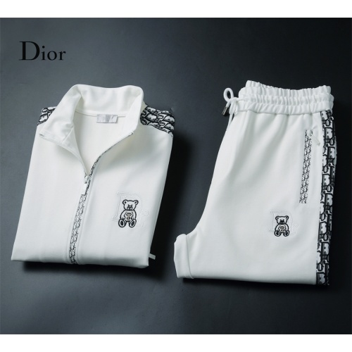 Replica Christian Dior Tracksuits Long Sleeved For Men #1240579 $85.00 USD for Wholesale