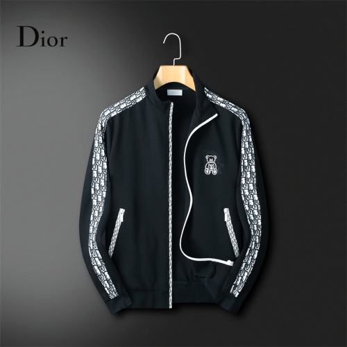 Replica Christian Dior Tracksuits Long Sleeved For Men #1240580 $85.00 USD for Wholesale