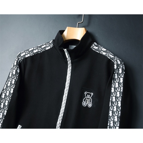 Replica Christian Dior Tracksuits Long Sleeved For Men #1240580 $85.00 USD for Wholesale