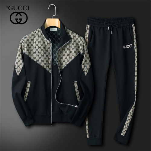 Gucci Tracksuits Long Sleeved For Men #1240585 $85.00 USD, Wholesale Replica Gucci Tracksuits