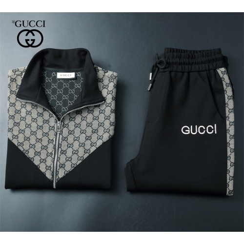 Replica Gucci Tracksuits Long Sleeved For Men #1240585 $85.00 USD for Wholesale