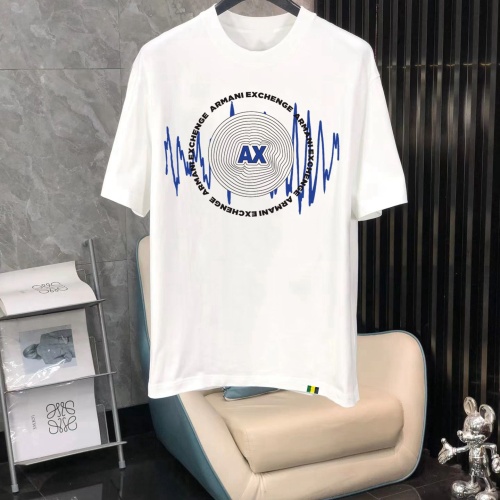 Armani T-Shirts Short Sleeved For Men #1240599 $40.00 USD, Wholesale Replica Armani T-Shirts