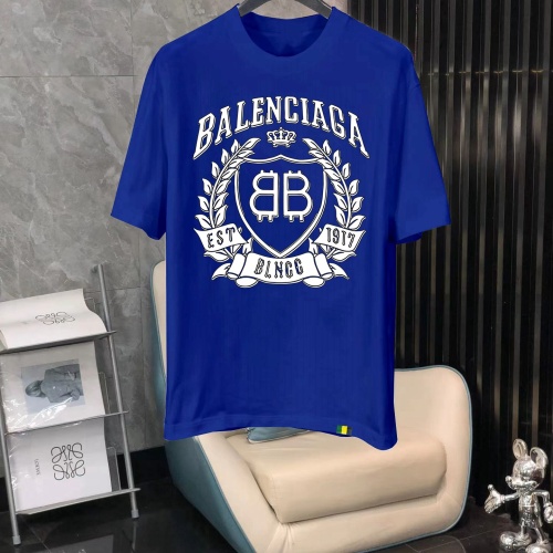 Balenciaga T-Shirts Short Sleeved For Men #1240611 $40.00 USD, Wholesale Replica Balenciaga T-Shirts