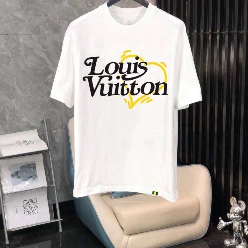 Louis Vuitton LV T-Shirts Short Sleeved For Men #1240639 $40.00 USD, Wholesale Replica Louis Vuitton LV T-Shirts