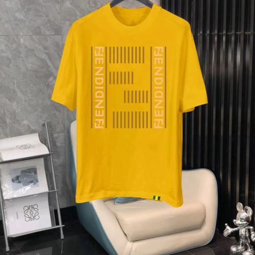 Fendi T-Shirts Short Sleeved For Men #1240669 $40.00 USD, Wholesale Replica Fendi T-Shirts