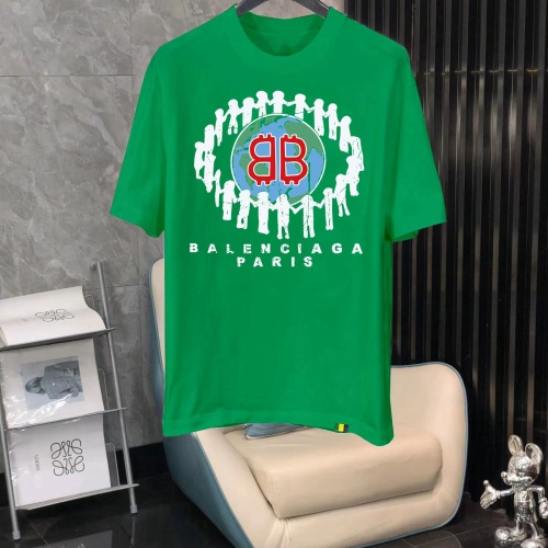 Balenciaga T-Shirts Short Sleeved For Men #1240708 $40.00 USD, Wholesale Replica Balenciaga T-Shirts