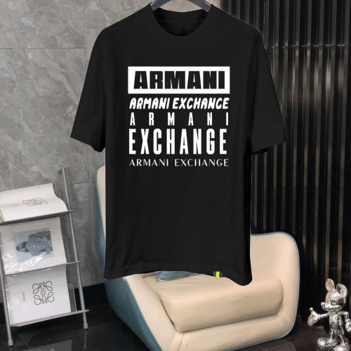 Armani T-Shirts Short Sleeved For Men #1240731 $40.00 USD, Wholesale Replica Armani T-Shirts