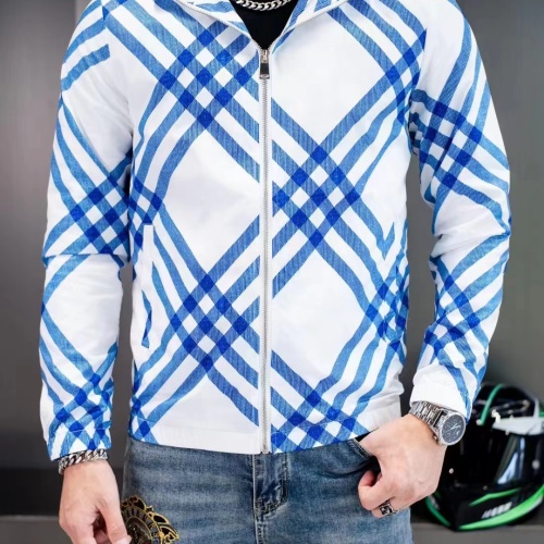 Burberry Jackets Long Sleeved For Men #1240735 $60.00 USD, Wholesale Replica Burberry Jackets