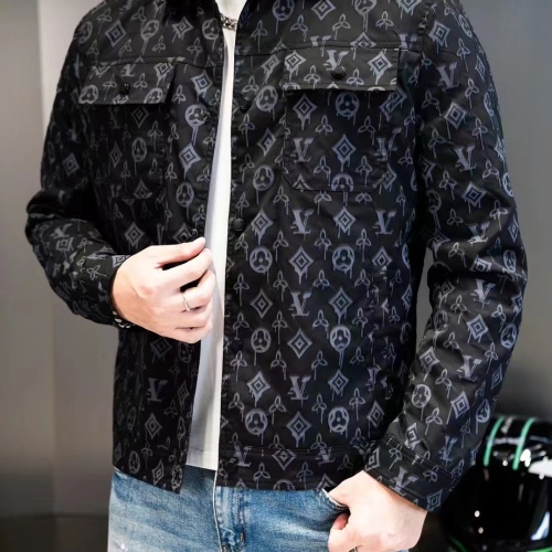 Replica Louis Vuitton LV Jackets Long Sleeved For Men #1240737 $60.00 USD for Wholesale