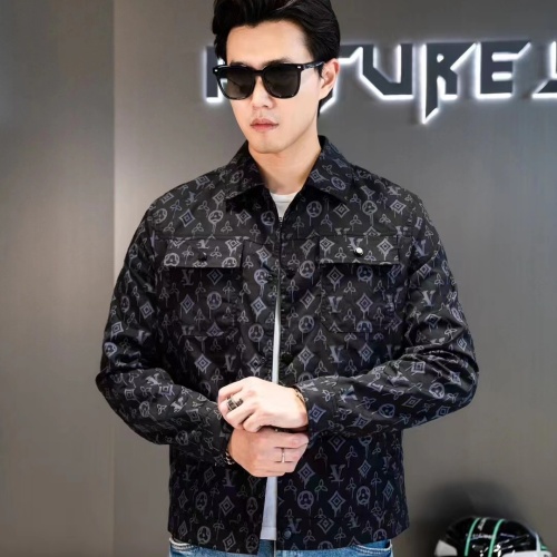 Replica Louis Vuitton LV Jackets Long Sleeved For Men #1240737 $60.00 USD for Wholesale